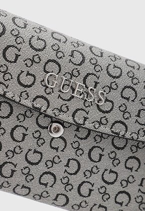 Billetera GUESS Remy SLG Slim Gris