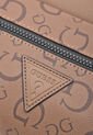 Bolso Manos Libres GUESS Insignia Café de Guess