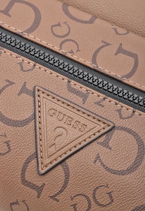 Bolso Manos Libres GUESS Insignia Café