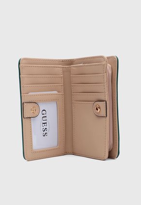 Billetera GUESS Sunset BLVD Verde