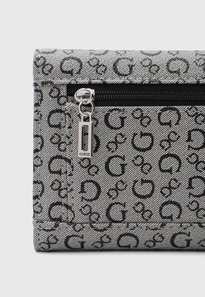 Billetera GUESS Remy SLG Slim Gris