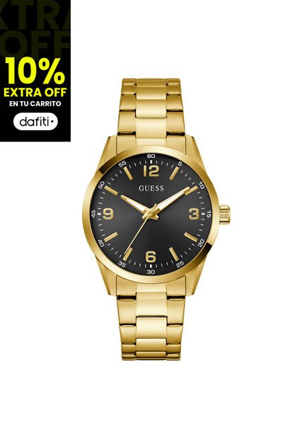 Reloj Guess Hombre Easton. Acero Inoxidable Dorado GW0965G2