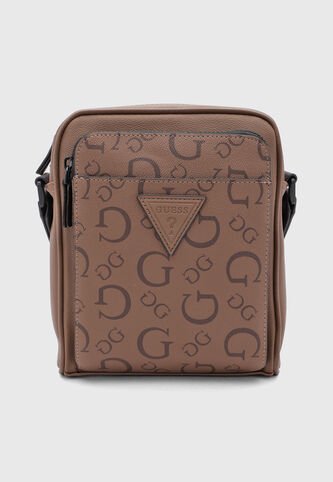 Bolso Manos Libres GUESS Insignia Café Guess