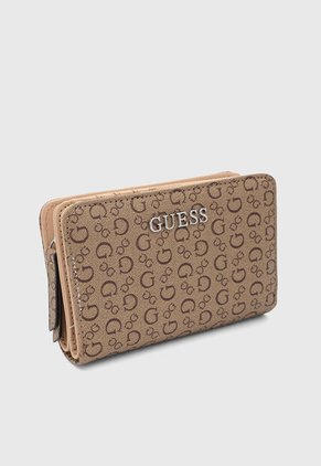 Billetera GUESS Remy SLG Café