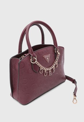 Bolso GUESS Jeanine Borgoña