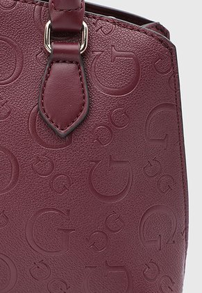 Bolso GUESS Jeanine Borgoña
