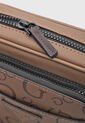 Bolso Manos Libres GUESS Insignia Café de Guess