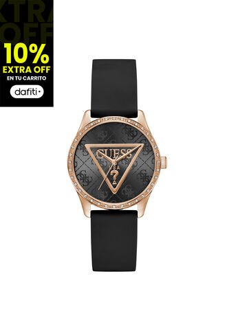 Reloj Guess Mujer Roxy. Silicona Negro GW0942L3 Guess