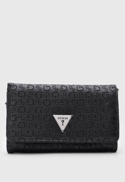Billetera GUESS Jillian SLG Negro