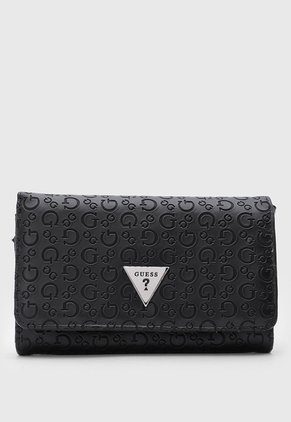 Billetera GUESS Jillian SLG Negro