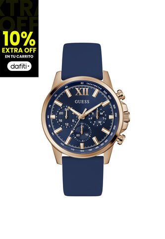 Relojes Guess Hombre Walker. Silicona Azul GW0913G1 Guess
