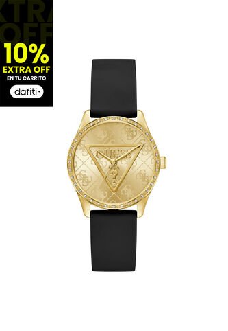 Reloj Guess Mujer Roxy. Silicona Negro GW0942L2 Guess