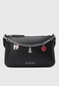 Bolso GUESS Fiora Mini Negro de Guess