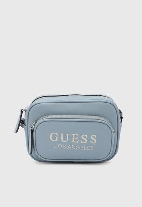 Bolso Manos Libres GUESS Joella Mini Celeste