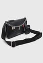 Bolso GUESS Fiora Mini Negro de Guess