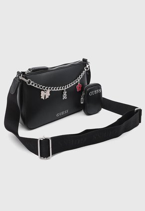 Bolso GUESS Fiora Mini Negro