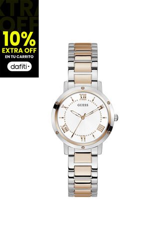 Reloj Guess Mujer Dawn. Acero Inoxidable Plateado GW0404L3 Guess