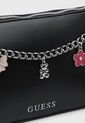 Bolso GUESS Fiora Mini Negro de Guess