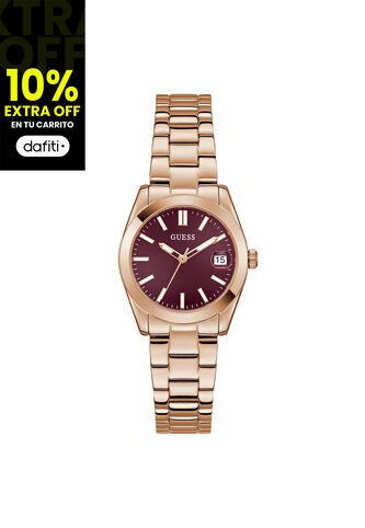 Reloj Guess Mujer Alice. Acero Inoxidable Oro Rosa GW0934L5 Guess