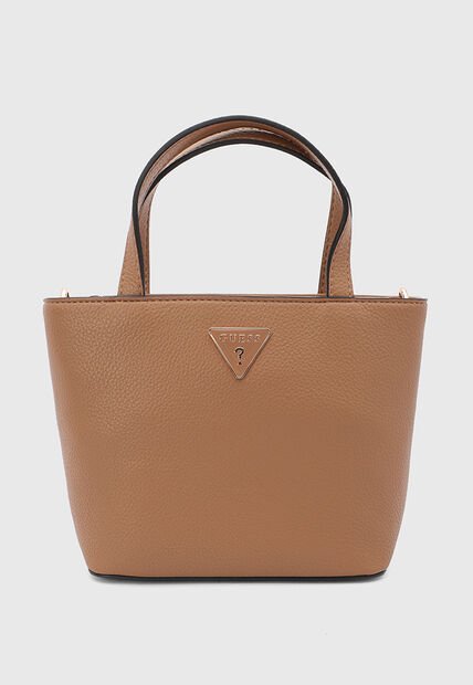 Bolso GUESS Wells Mini Tote Café