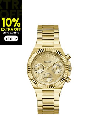 Reloj Guess Mujer Equality. Acero Inoxidable Dorado GW0769L2 Guess