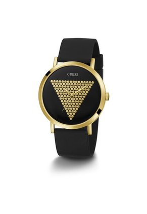 Reloj Guess Hombre Imprint. Silicona Negro W1161G1