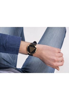 Reloj Guess Hombre Imprint. Silicona Negro W1161G1