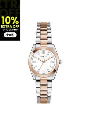 Reloj Guess Mujer Alice. Acero Inoxidable Plateado GW0934L6 Guess