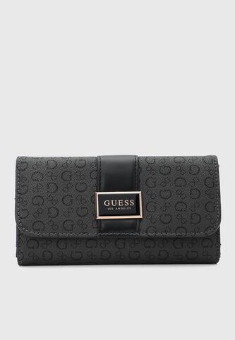 Billetera GUESS Isabella SLG Slim Gris Oscuro Guess