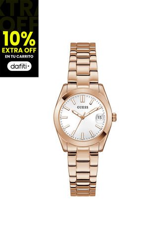 Reloj Guess Mujer Alice. Acero Inoxidable Oro Rosa GW0934L4 Guess