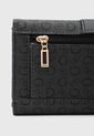 Billetera GUESS Isabella SLG Slim Gris Oscuro de Guess
