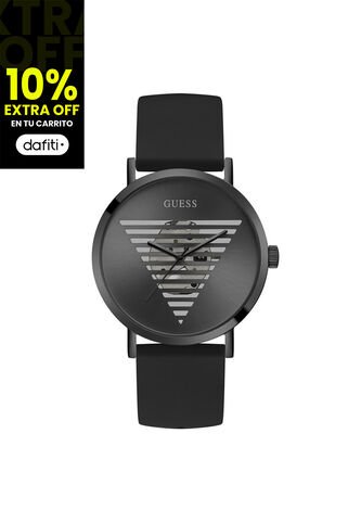 Relojes Guess Hombre Idol. Silicona Negro GW0503G3 Guess