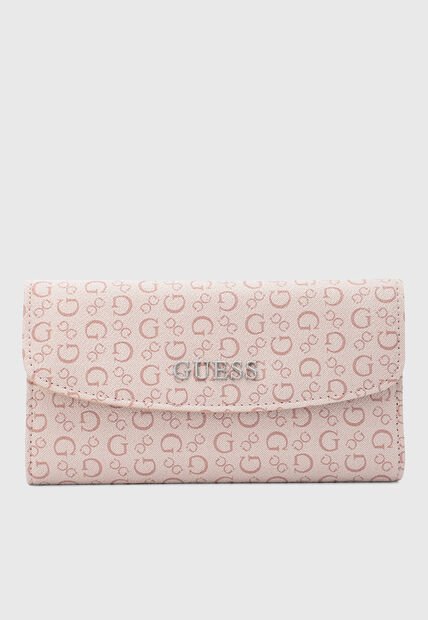 Billetera GUESS Remy SLG Slim Rosa