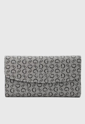 Billetera GUESS Remy SLG Slim Gris Guess