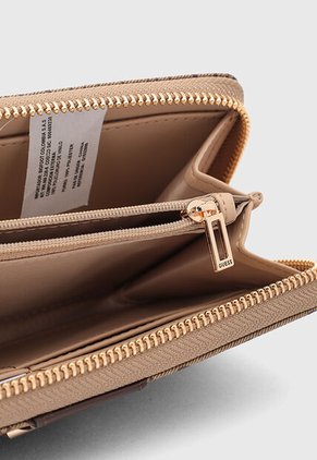 Billetera GUESS Isabella SLG Café