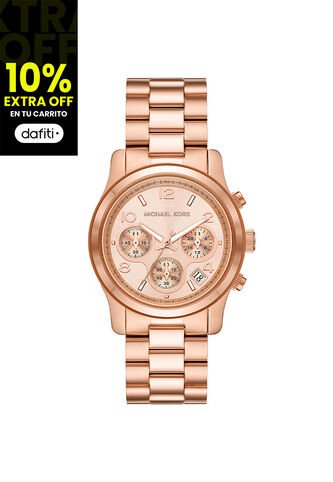 Relojes Michael Kors Mujer. Acero Inoxidable Oro Rosa MK7324 Guess