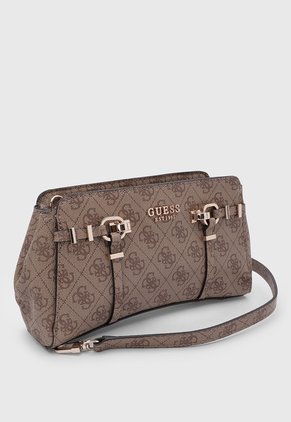 Bolso Manos Libres GUESS Leona Café