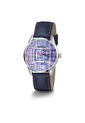 Reloj Guess Mujer Clearly Block. Cuero Azul GW0480L1 de Guess