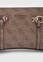 Bolso Manos Libres GUESS Leona Café de Guess