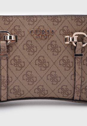 Bolso Manos Libres GUESS Leona Café