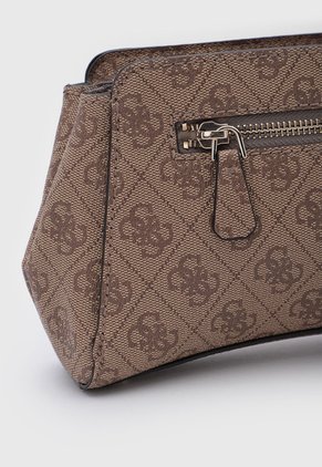 Bolso Manos Libres GUESS Leona Café