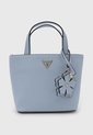 Bolso GUESS Lucci Mini Celeste de Guess