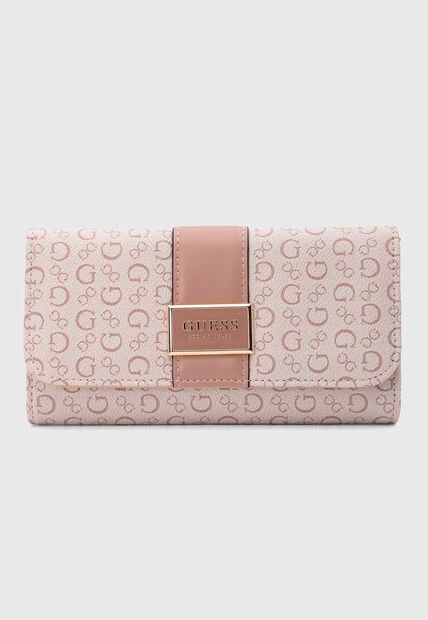 Billetera GUESS Isabella SLG Slim Rosa
