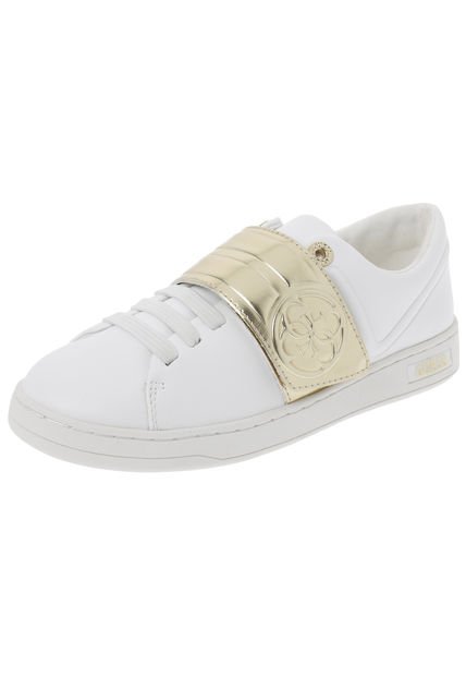 Tenis Lifestyle Blanco-Dorado GUESS
