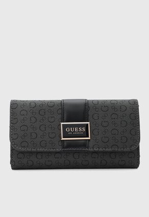 Billetera GUESS Isabella SLG Slim Gris Oscuro