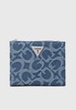 Billetera GUESS Wells Índigo Medio de Guess