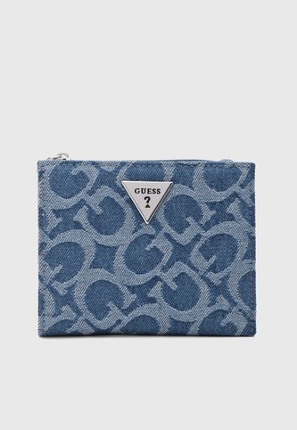 Billetera GUESS Wells Índigo Medio Guess
