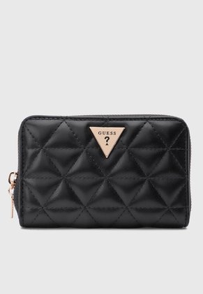 Billetera GUESS Katy Negro