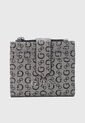 Billetera GUESS Remy SLG Gris de Guess