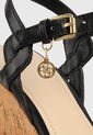 Sandalia Plataforma Negro-Café GUESS de Guess